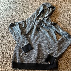 Roxy Gray and Black Women's Sweater